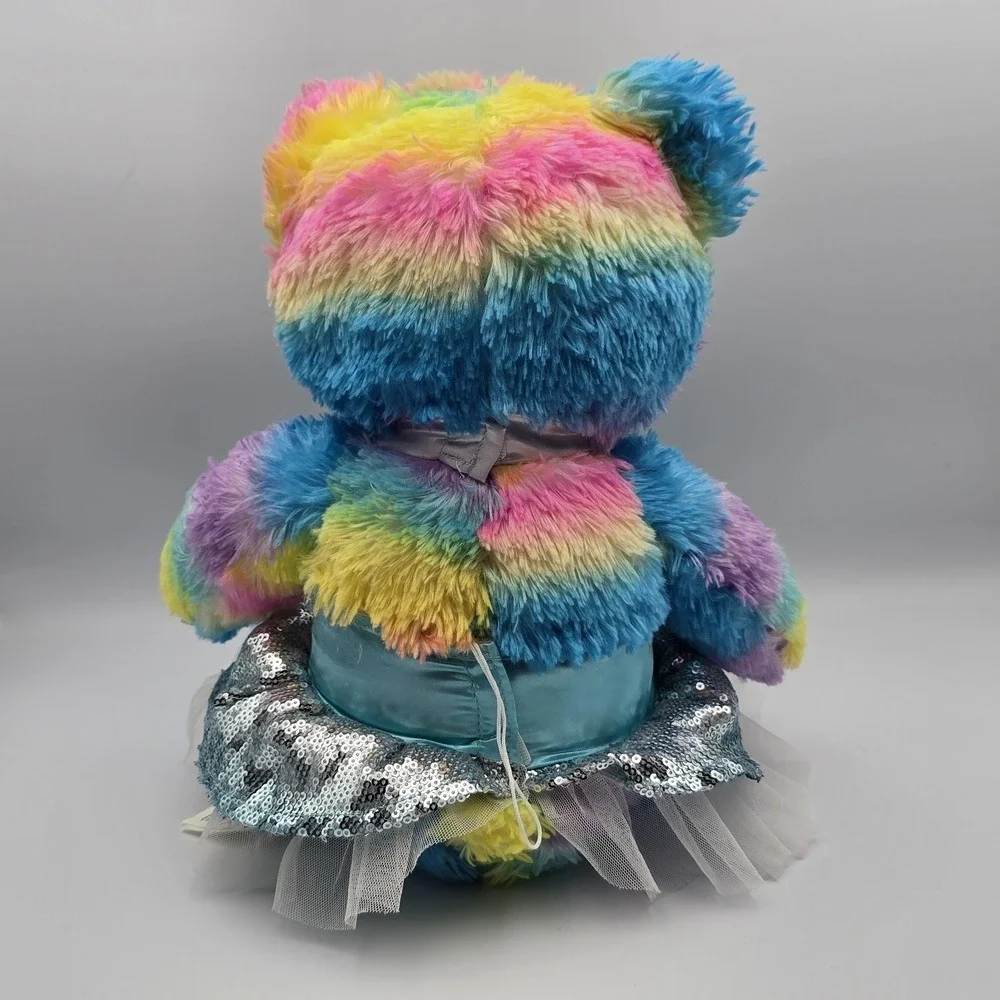 Build-A-Bear Rainbow Sparkle Teddy Bear 16